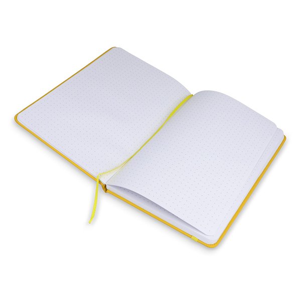 Notizbuch A5 PU mit Rasterpunktseiten Stiafrs