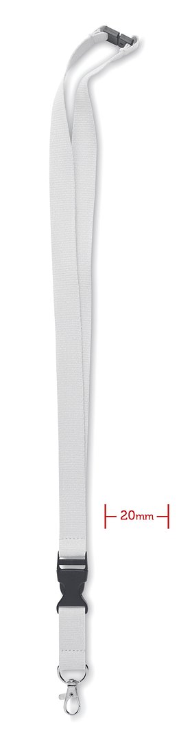 Lanyard Baumwolle 20mm Luonga