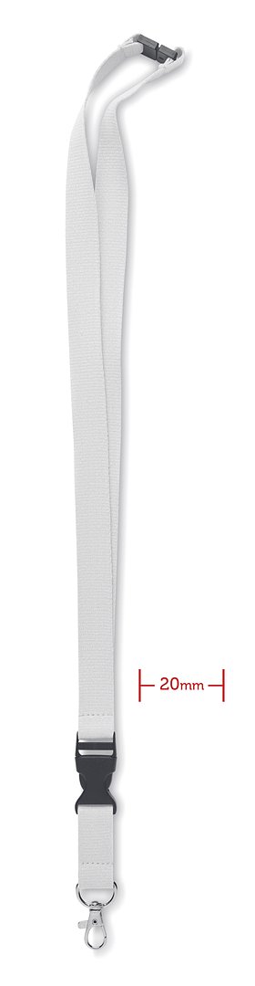 Lanyard Baumwolle 20mm Luonga