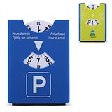 Parkscheibe mit Eiskratzer blau oder grün Hele