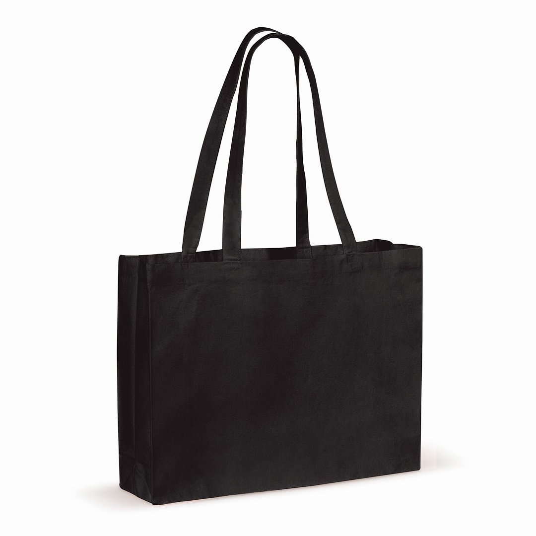 Tasche aus recycelter Baumwolle 140g/m² 49x14x37cm Benia