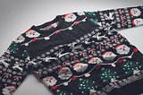 Weihnachts-LED-Pullover L/XL Raitli