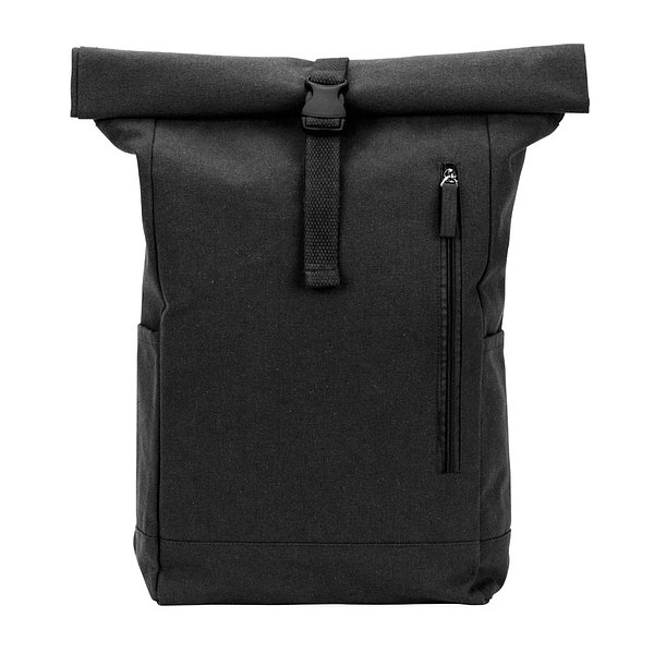 Roll-Top-Rucksack aus recyceltem Baumwolle und recyceltem Polyester (380 g/m²) Lüzzasch