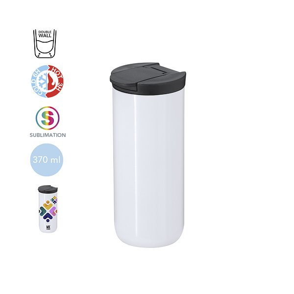 Sublimations Wärme Trinkbecher Idena