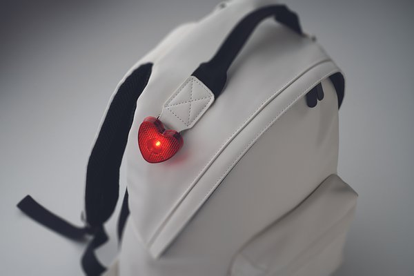 Herzförmiges Reflektorlicht Mudep