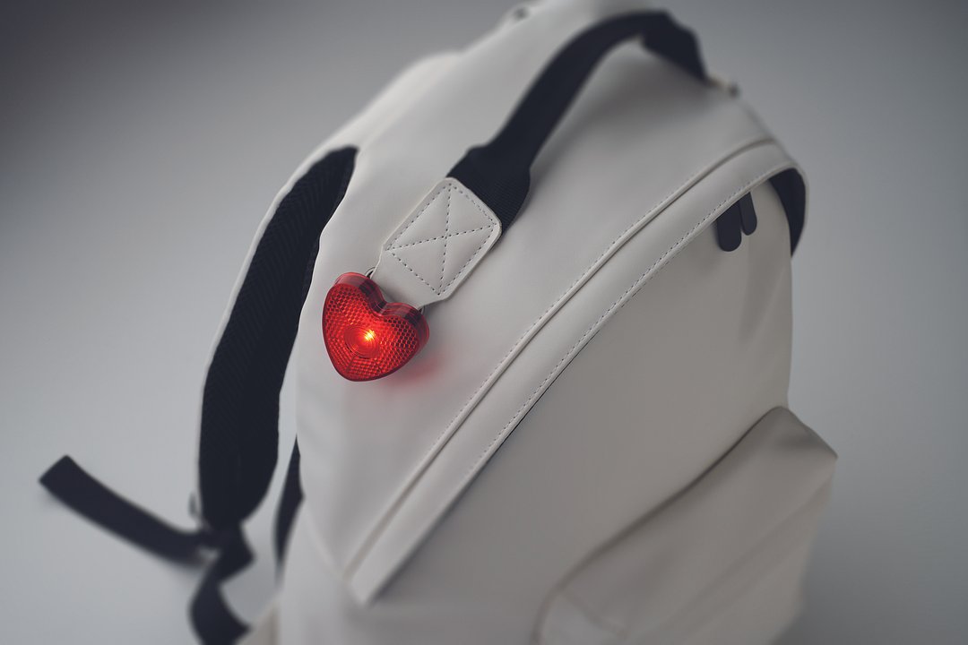 Herzförmiges Reflektorlicht Mudep