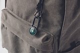 Outdoor-Kompass mit Karabiner Natristia
