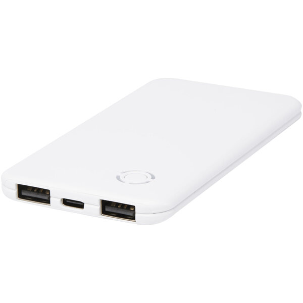 4000 mAh flache Dual Powerbank - Adrina