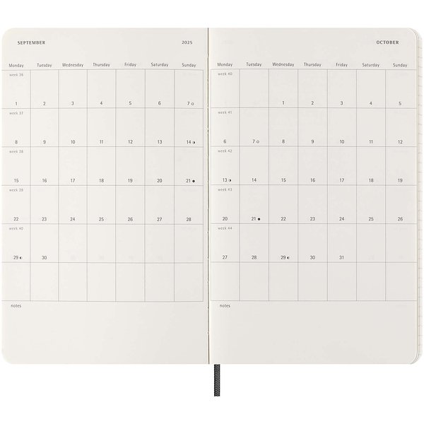 100 % VEGEA®. Boa Softcover 12 Monate Wochenkalender L - Heli