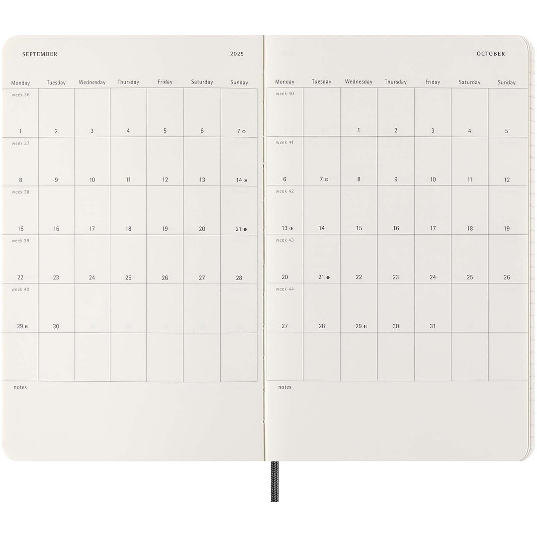 100 % VEGEA®. Boa Softcover 12 Monate Wochenkalender L - Heli