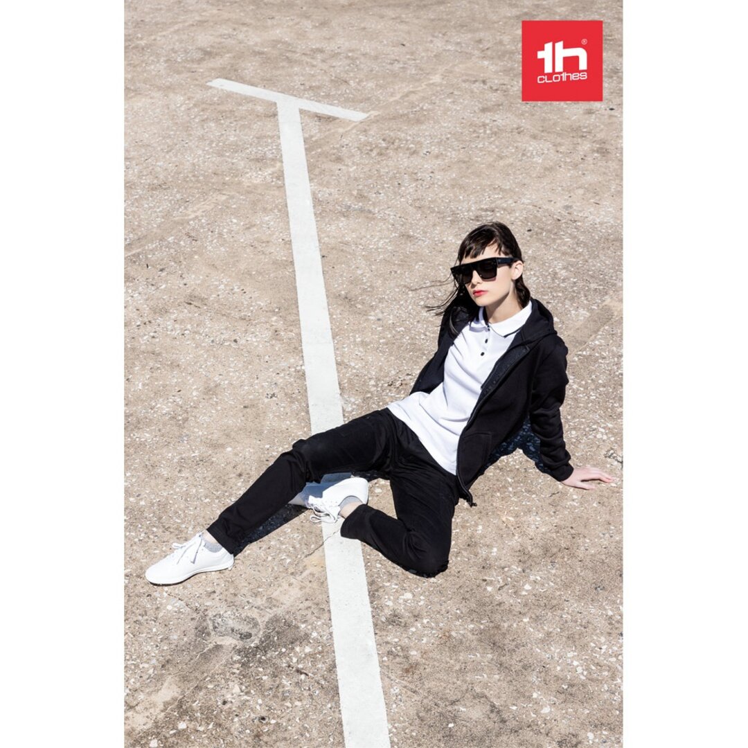 Damen Sweatshirt, mit Reißverschluss und Kapuze Helia