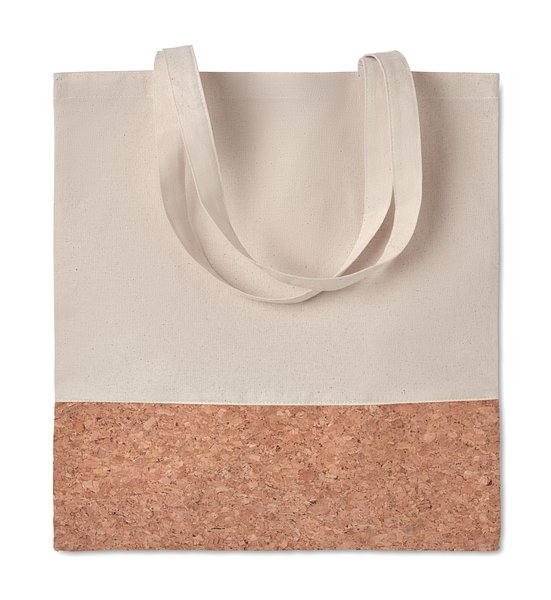 Einkaufstasche mit Korkbesatz Ciaferina