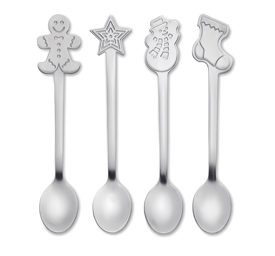 4er Set Teelöffel Bady