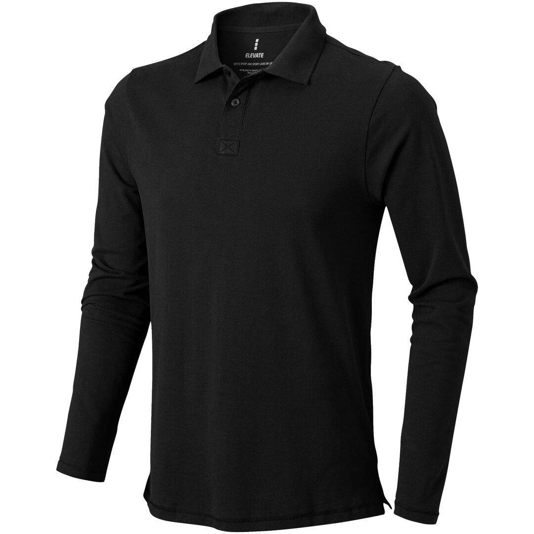 Langarm Poloshirt für Herren - Badalbi