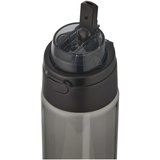 700 ml RCS Trinkflasche aus recyceltem Kunststoff mit Multifunktionsdeckel und Klappstrohhalm - Vreilga