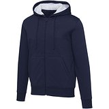 Sherpa-Kapuzenjacke mit Reissverschluss - Inelini