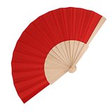 Fächer aus Holz mit R-PET Luoleena