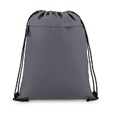 PU-beschichtete R-PET 600D Kordeltasche 33 x 42 cm Channicona