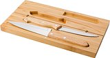 Messerset Itlia | Bambus | 2 St. | Magnetbox