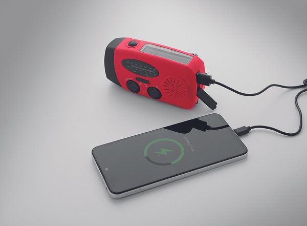 AM/FM Radio mit Taschenlampe Anrilga