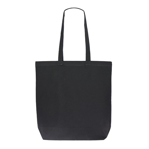 Einkaufstasche Bio-Baumwolle farbig lang 270g/m² 42x12x43 cm Marjaspat