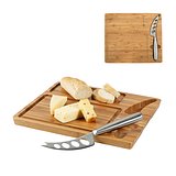 Käsebrett aus Bambus mit Messer Benatiana