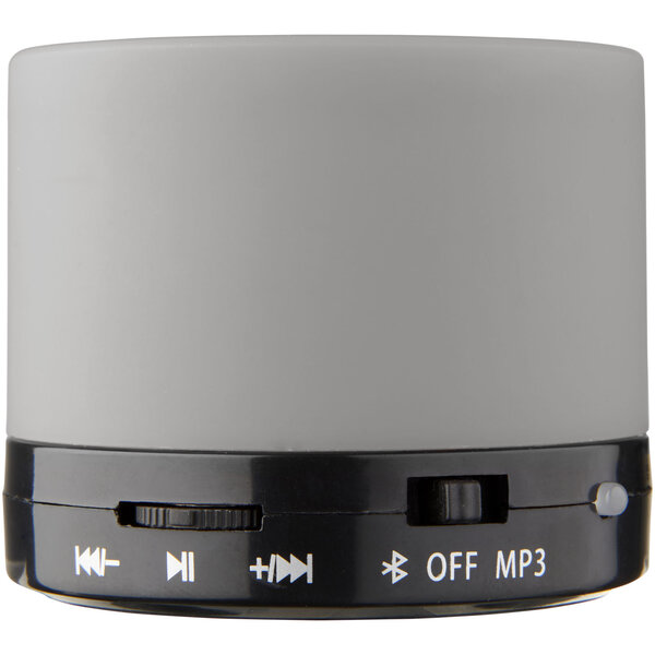 Zylinder Bluetooth® Lautsprecher mit gummierter Oberfläche - Nolfat