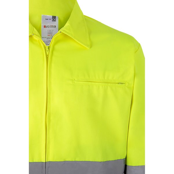 Zweifarbige Twill-Jacke (210g/m²) aus Polyester (80%) und Baumwolle (20%) Benichata