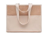 Jute-Canvas Shopping Tasche Nins
