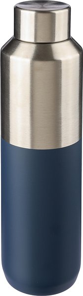 Recycelte doppelwandige Trinkflasche aus Edelstahl (600 ml) Nigna