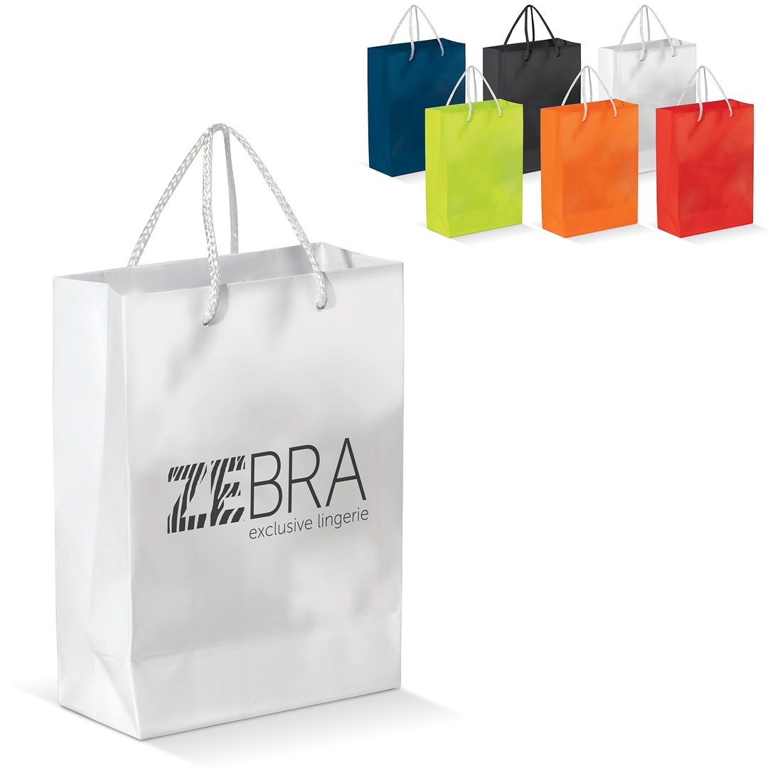 Laminierte Papiertasche, klein Jürga