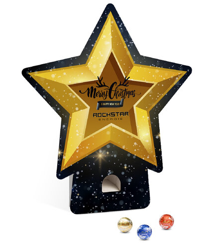 Lindt Lindor Adventsspender Stern
