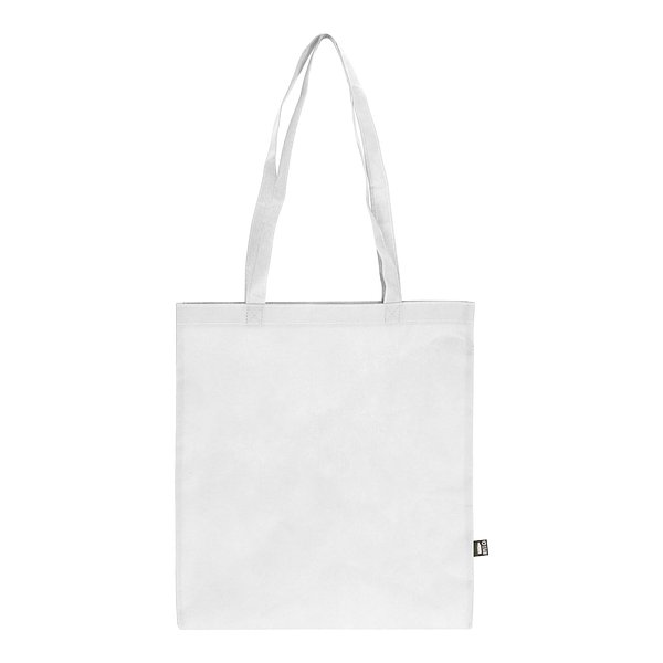R-PET Tragetasche aus Non Woven mit langen Griffen 38 x 42cm 75g/m² Cien