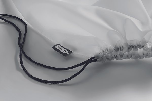 Beutel mit Kordelzug 190T RPET Rudescier