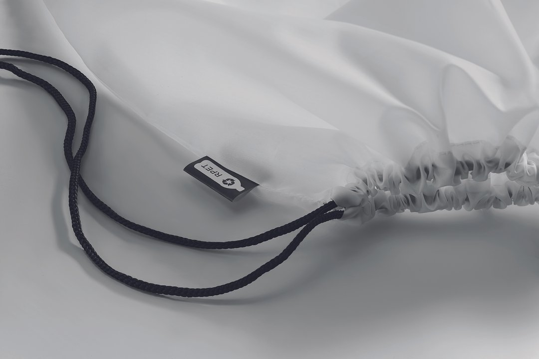 Beutel mit Kordelzug 190T RPET Rudescier