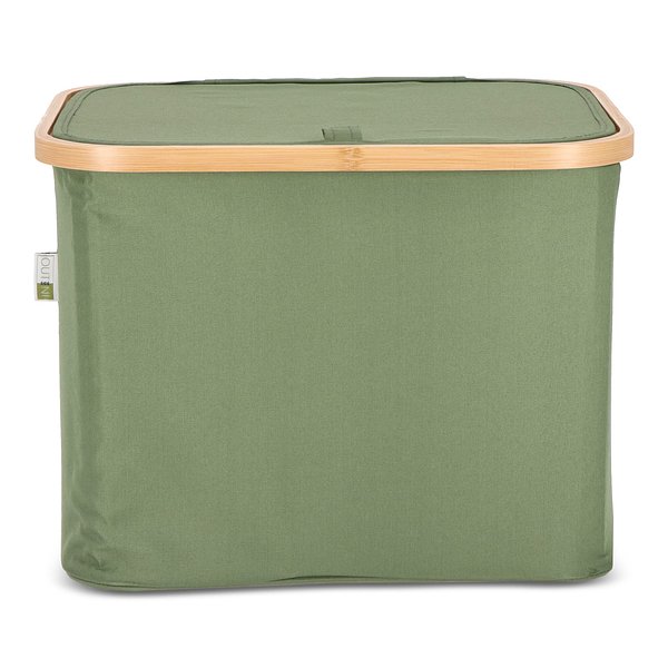 faktbarer Korb mit Deckel Sogne 40,5 x 33 x 30cm Mudorin