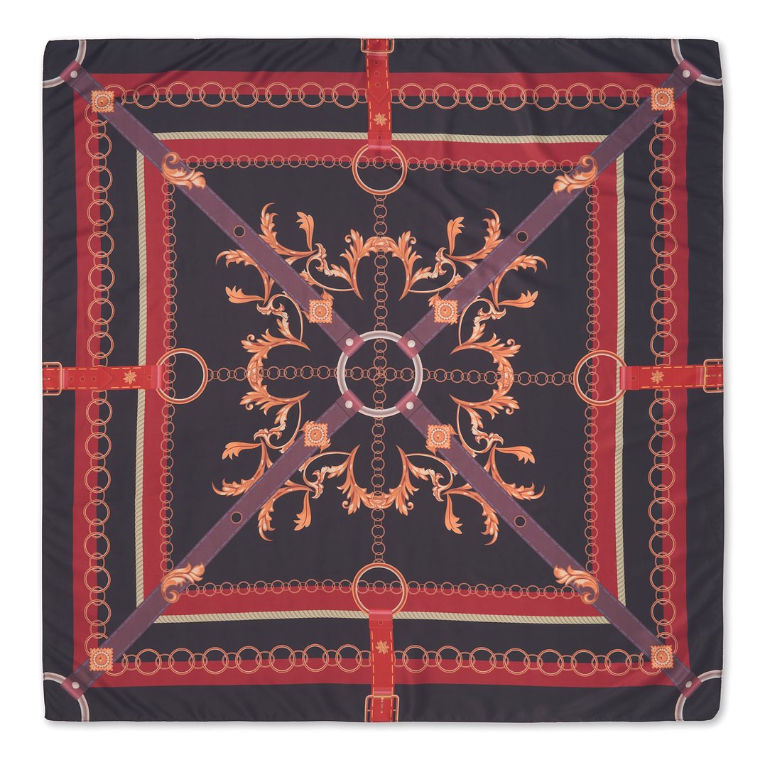 Schal Satin-Polyester Doldivia