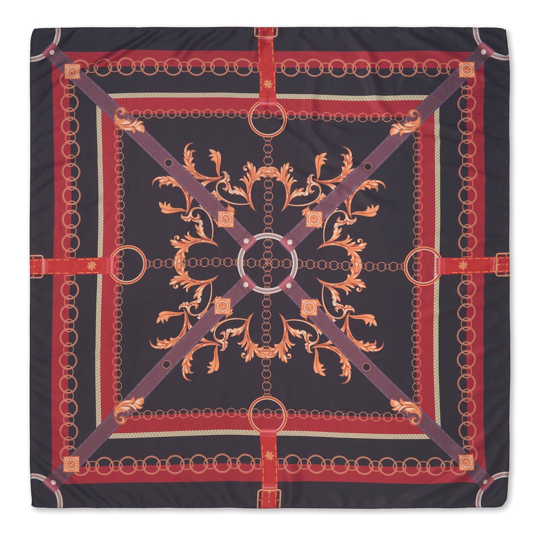 Schal Satin-Polyester Doldivia