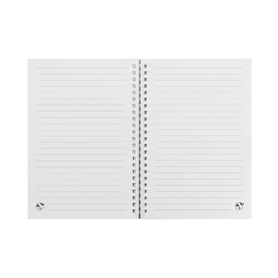 Notizblock A5 mit flexiblem Cover, hergestellt aus 100 % Recyclingpapier Ruelveta