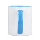 Oslo Sublimationsbecher farbig innen & Griff 300ml Oleyca