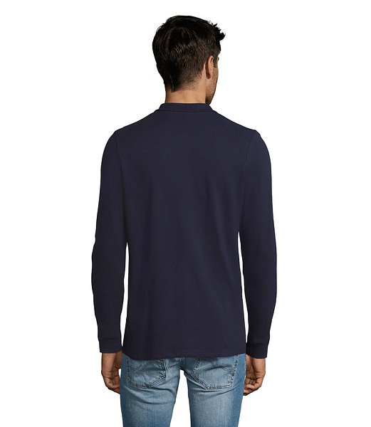 Männer Long-Sleeve Polo 180g Cilgian