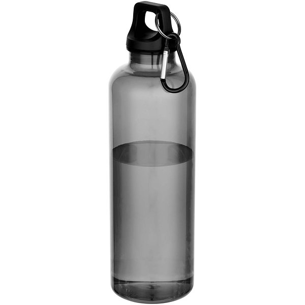 750 ml RCS-zertifizierte Trinkflasche aus recyceltem Kunststoff mit Karabinerhaken - Helini