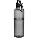 750 ml RCS-zertifizierte Trinkflasche aus recyceltem Kunststoff mit Karabinerhaken - Helini