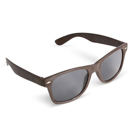Sonnenbrille Justin Kaffee-Faser UV400 Fadrich