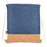 Kordelzugbeutel R-PET &amp; Kork 35 x 40cm Steie