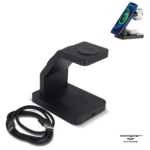 Icon 3 in 1 Magnetic Wireless charger Anrico
