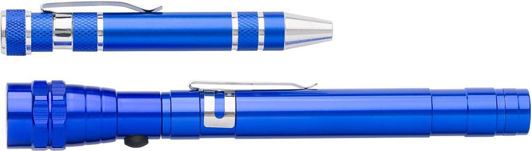 Taschenlampe und Schraubendreher Nelvezian | Aluminium | 2-in-1