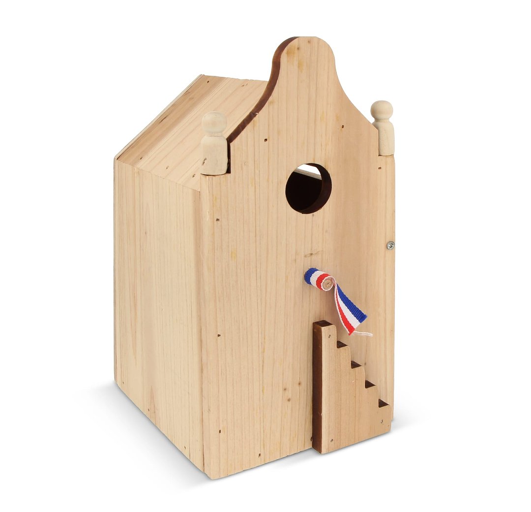 Vogelhaus aus Holz Lorler