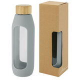 600 ml Flasche aus Borosilikatglas mit Silikongriff - Mascha
