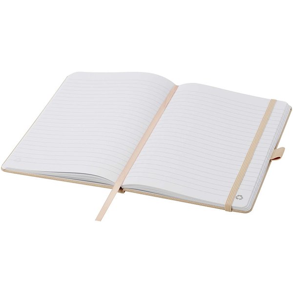 A5 Notizbuch aus recyceltem Papier mit Cover aus recyceltem PET - Razer